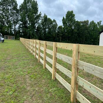 Wood Fencing Gallery