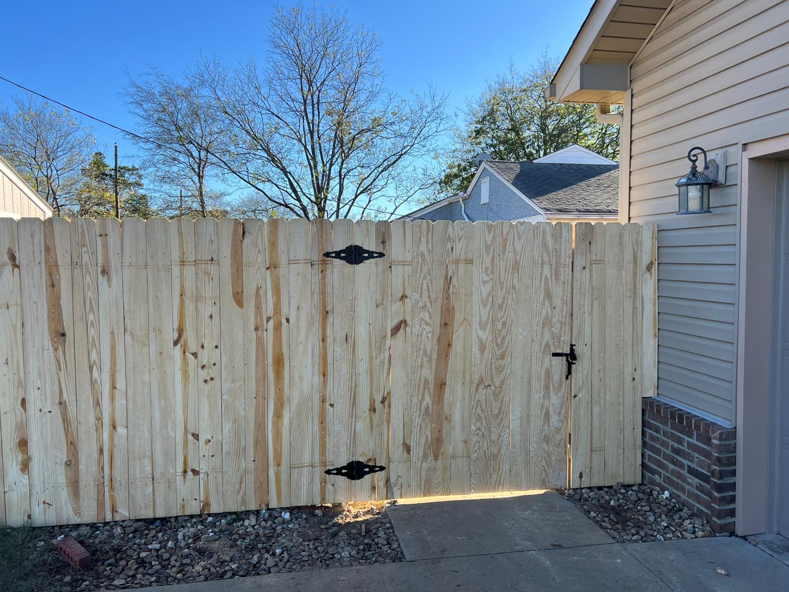 Wood Fencing Gallery