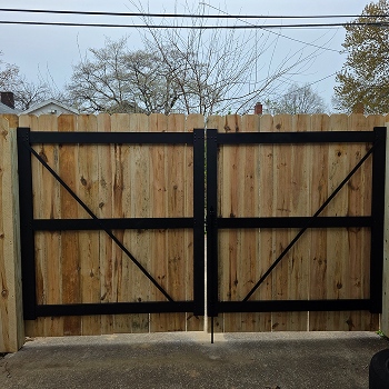 Wood Fencing Gallery